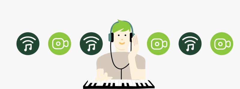 音楽配信サービスでの利活用