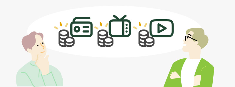 放送二次使用料分配のキーとしての利用